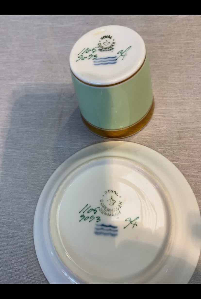 Royal Copenhagen grøn